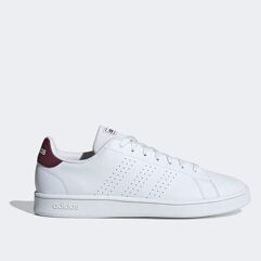 Tênis Adidas Advantage Base Masculino Branco+Verde Militar