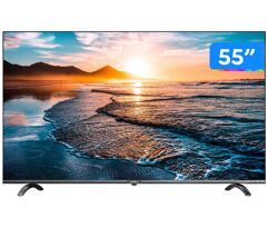 Smart TV 55" Britania UHD D-LED Wi-Fi BTV55Q20N5SBL