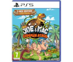 New Joe & Mac: Caveman Ninja T-Rex Edition - PS5 - Mídia Física