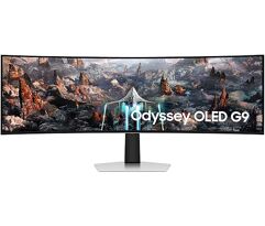 Monitor Gamer Curvo Samsung Odyssey 49" OLED Super Ultrawide 240Hz 0.03ms DisplayPort HDMI Freesync Premium Prata LS49CG930SLMZD