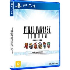 Final Fantasy Pixel Remaster PS4 - Mídia Física