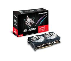 Placa de Vídeo Radeon RX 7600 XT Hellhound AMD 16GB GDDR6 RX7600XT 16G-L/OC