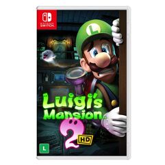 Luigi's Mansion 2 HD Switch - Mídia Física