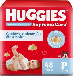 Huggies Fralda Supreme Care P 48 Un