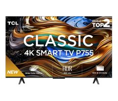 Smart Tv 43'' Classic 4k 43p755 Google Tv Dolby Tcl Bivolt