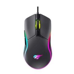 Mouse Gamer Professional Havit MS1029 RGB 7200 DPI 6 Botões Preto