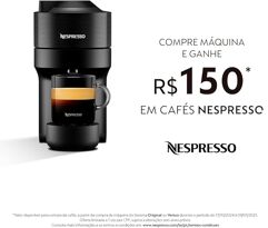 Nespresso Cafeteira Vertuo Pop Preta 110V