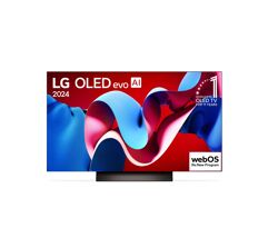 Smart TV LG OLED Evo 55" Processador α9 Ger7 AI 144Hz Design Ultra Slim OLED55C4