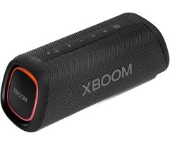 Caixa de Som Bluetooth LG Xboom Go XG5S Bateria 18H, 20W RMS, Iluminação de Estúdio, IP67, Track Woofer de Fibra de Carbono