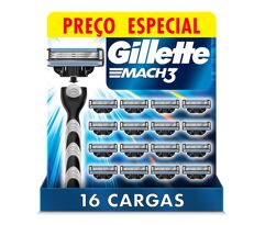 Carga para Gillette Mach3 16 unid