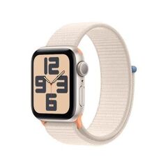 Apple Watch SE GPS Caixa Estelar de Alumínio de 40mm Pulseira Loop Esportiva Estelar Neutro em Carbono MR9W3BZ/A