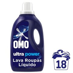 Lava-Roupas Líquido Omo Ultra Power 1,8l