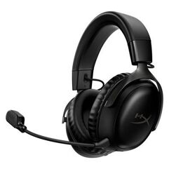 Headset Gamer Sem Fio HyperX Cloud III Drive 53mm Wireless Multi Plataforma Preto 77Z45AA