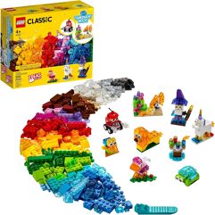 LEGO® Classic Blocos Transparentes Criativos 500 peças 11013