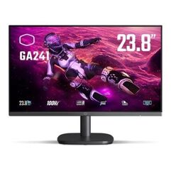 Monitor Gamer Cooler Master Ga241 Flat 23.8" FHD VA 1ms 100hz HDMI e VGA Vesa Preto CMI-GA241-BR